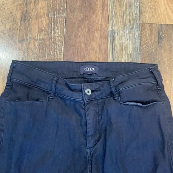 NYDJ linen blend pants 2 (4825) - Picture 2 of 6